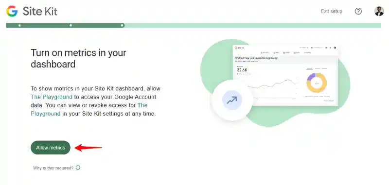 All Google Analytics Metrics in WordPress Dashboard