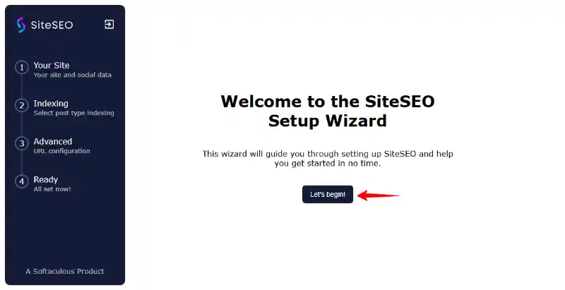 SiteSEO Setup Wizard