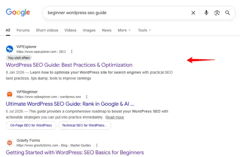 WordPress SEO is easy Beginner WordPress SEO is easy